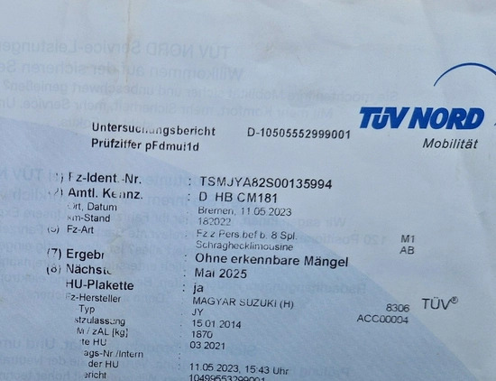 Suzuki SX4 S-Cross cena 37999 przebieg: 196000, rok produkcji 2014 z Trzebinia małe 277